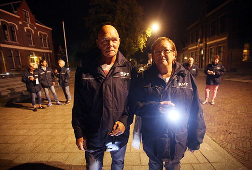 Buurtpreventieteam Voorburg op inspectieroute