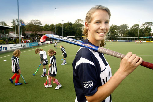 Hockeyster Fanny Rinne (HDM), Den Haag